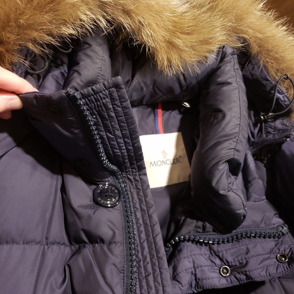 Moncler CLUNY blue, size 6, men's jacket